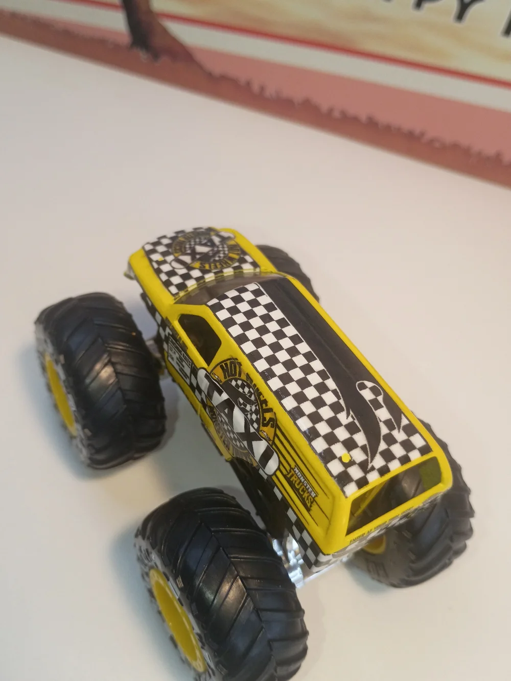 Hot Wheels Monster Truck Taxi 1/64 Scale Loose